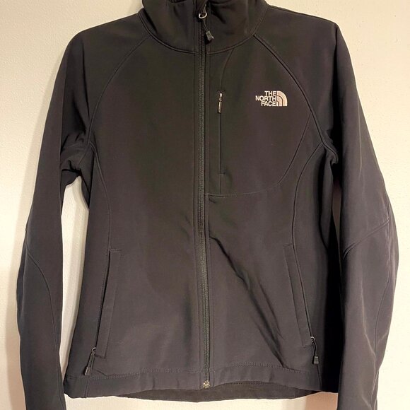 The North Face Women's Black Full Zip Jacket Size Small Pockets - Picture 1 of 10